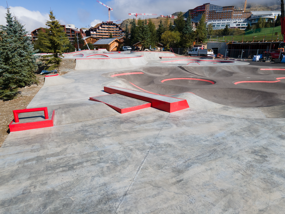 Alpe d'Huez skatepark